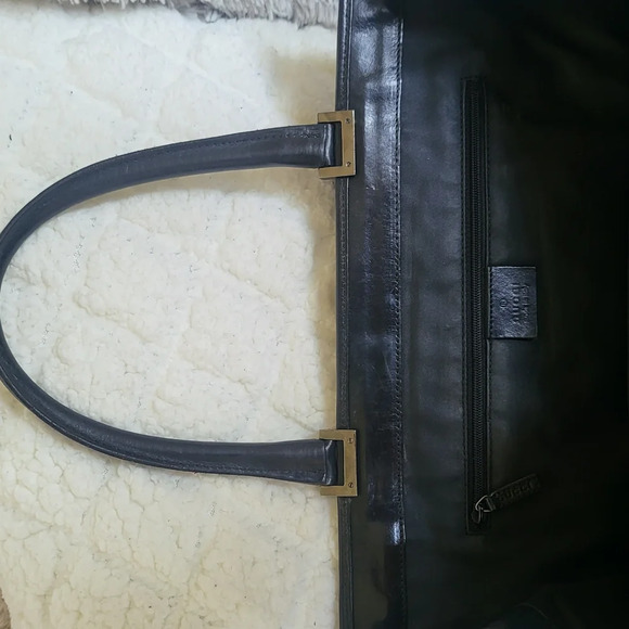 GUCCI Handbag Tote Bag Jackie GG Canvas.. Authentic - Picture 12 of 13